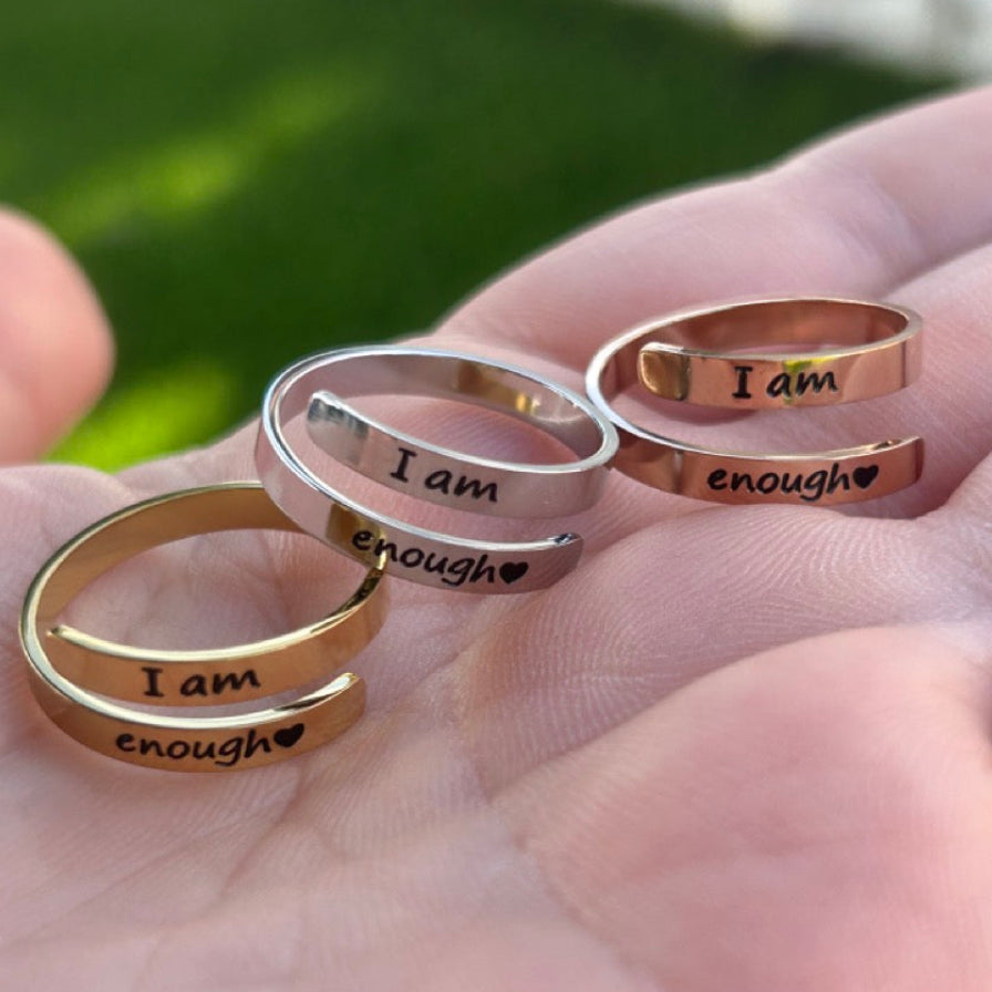I Am Enough Ring