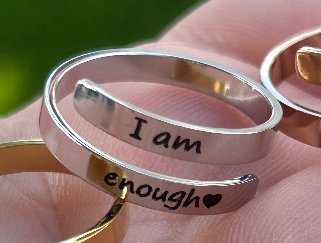 I Am Enough Ring